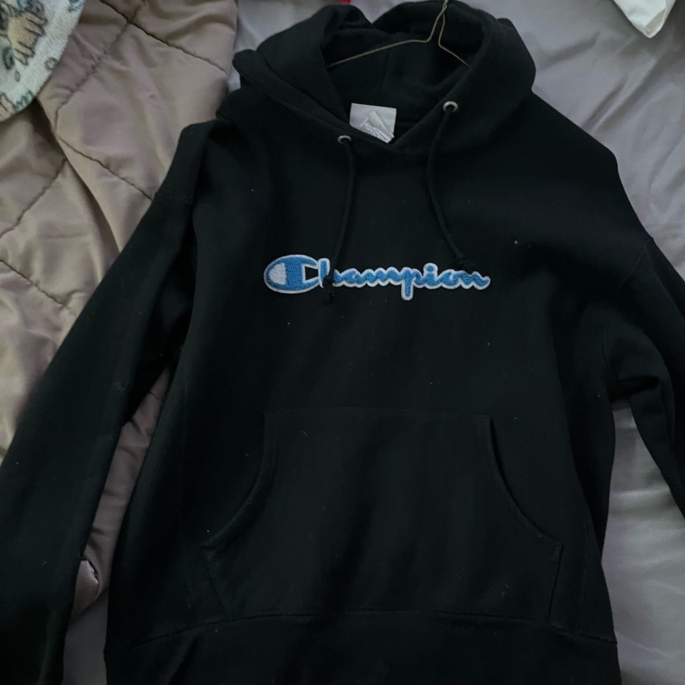 champion sweatshirt black